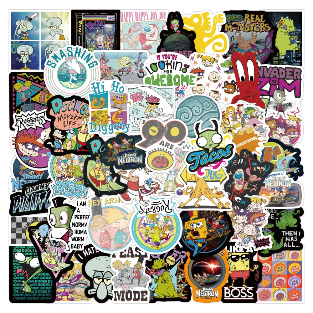 10/30/50PCS New 90s Cartoon Animated Graffiti Stickers Waterproof Luggage Laptop Scooter Water Cup Stickers Wholesale
10/30/50PCS New 90s Cartoon Animated Graffiti Stickers Waterproof Luggage Laptop Scooter Water Cup Stickers Wholesale