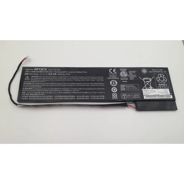 UGB genuine Replacement Acer Aspire P3-131 TravelMate X313 AP13C3i 4850mAh 54Wh laptop battery
UGB genuine Replacement Acer Aspire P3-131 TravelMate X313 AP13C3i 4850mAh 54Wh laptop battery