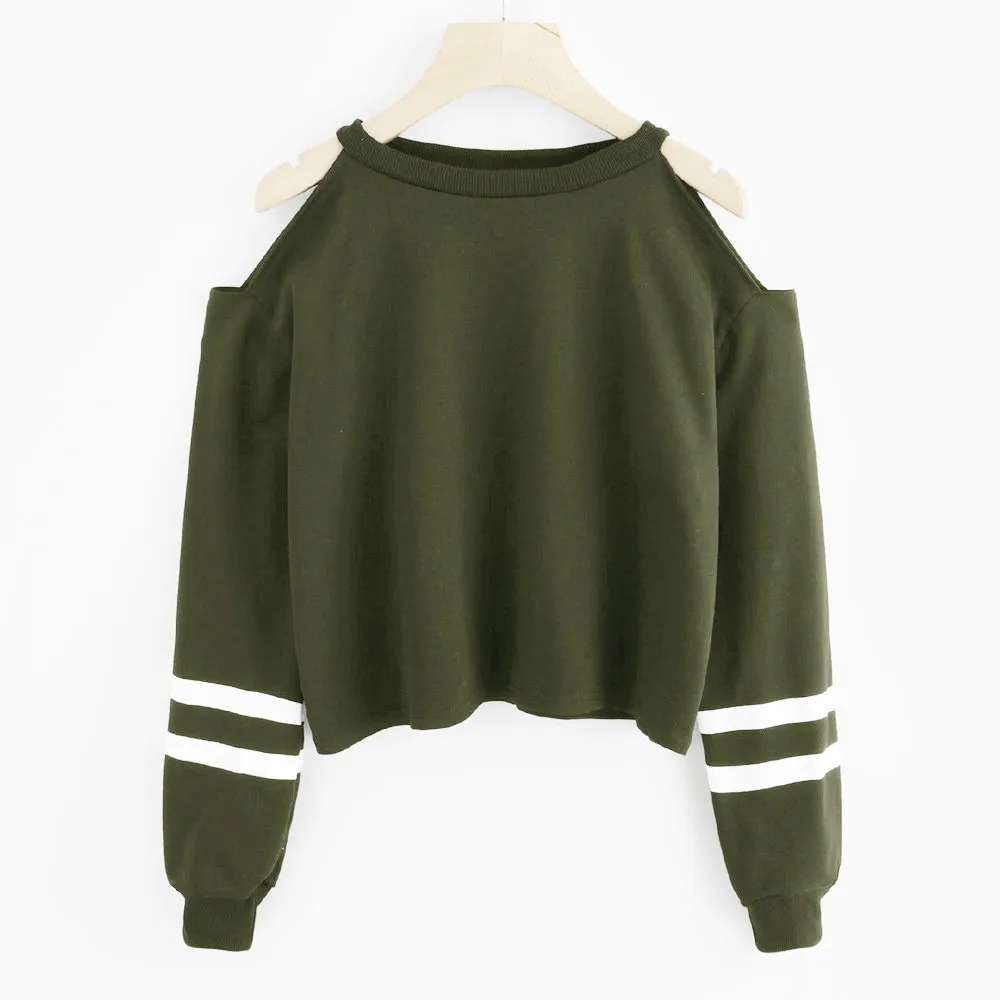 Home&Nest New Sweatshirts Female Striped Crop Sweatshirt Hoodies Women Long Sleeves Hoody For Women Autumn Spring Pullover Tops
Home&Nest New Sweatshirts Female Striped Crop Sweatshirt Hoodies Women Long Sleeves Hoody For Women Autumn Spring Pullover Tops