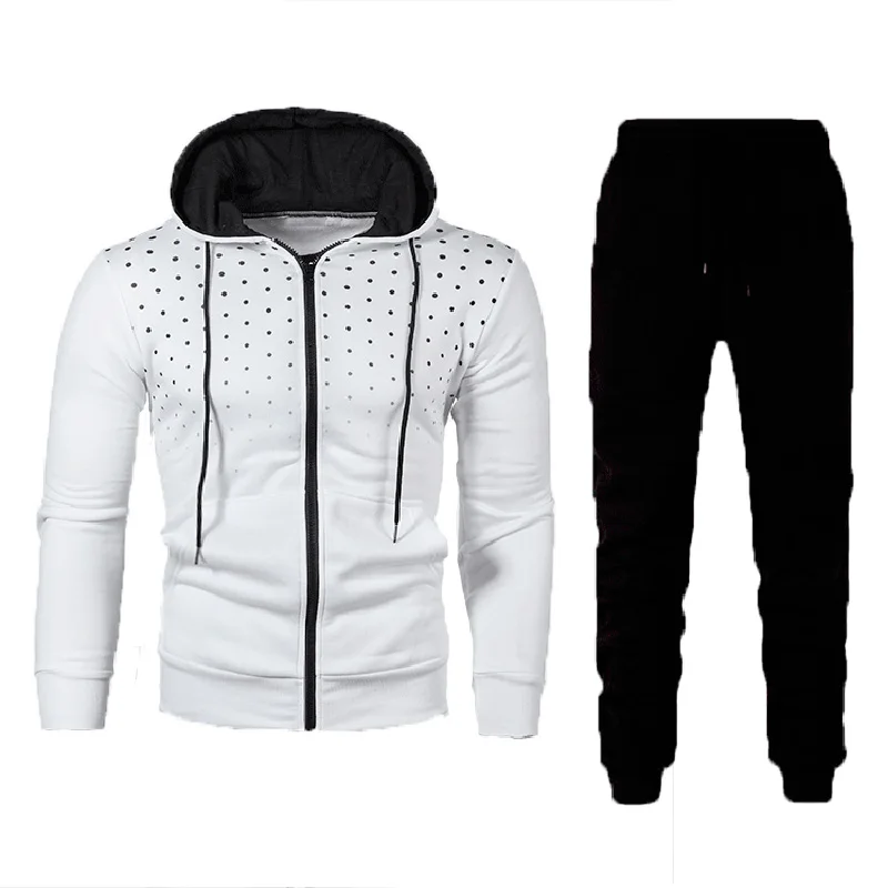 Autumn Jacket Mens Pop Tracksuit Men Zipper Hoodies Sweatshirt Sweatpants Casual Sportswear Suit Printed 2Pcs Sets Cloth MY236
Autumn Jacket Mens Pop Tracksuit Men Zipper Hoodies Sweatshirt Sweatpants Casual Sportswear Suit Printed 2Pcs Sets Cloth MY236