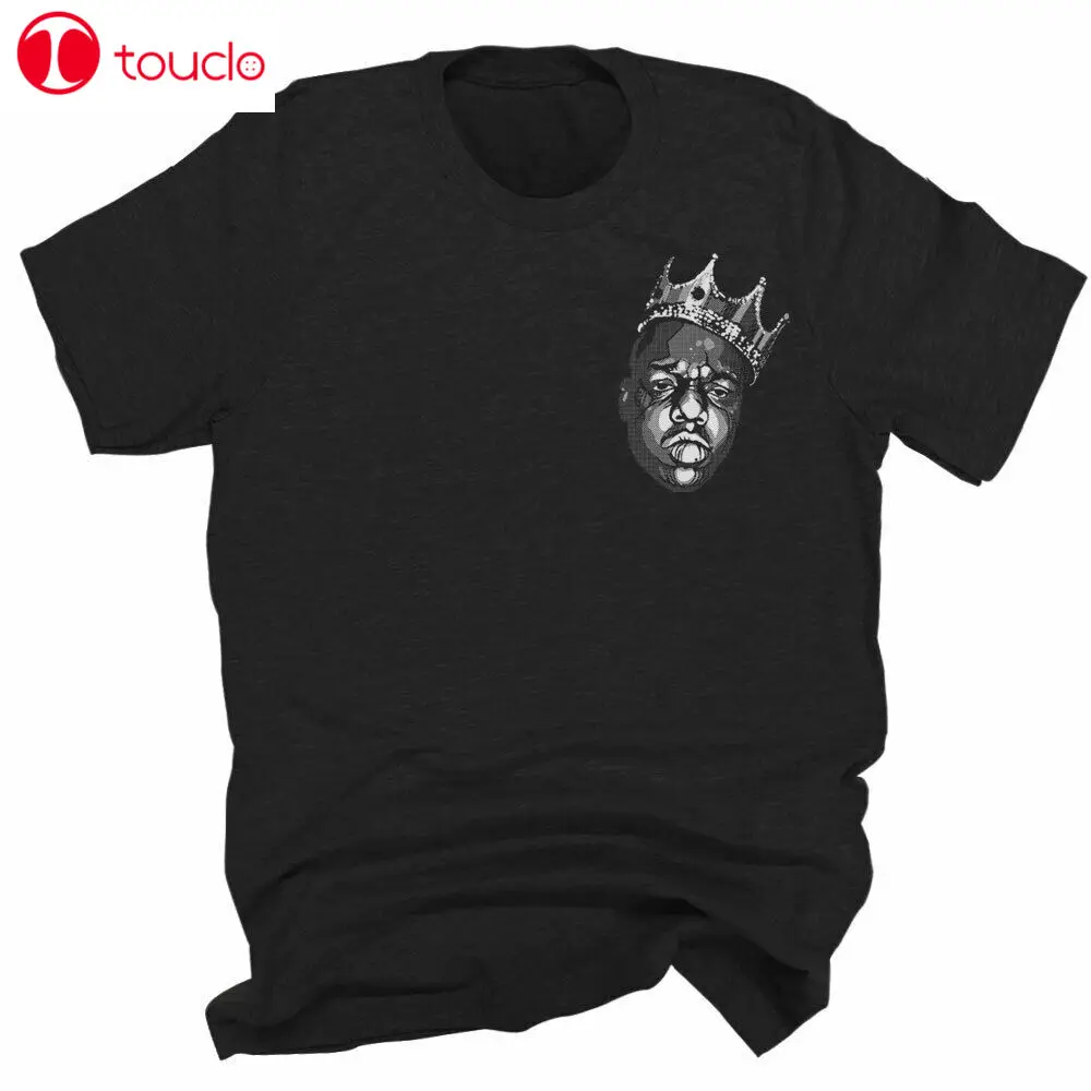Biggie Graphic Pocket T-Shirt Notorious Big Tee Rap-Brooklin-Smalls Unisex Women Men Tee Shirt
Biggie Graphic Pocket T-Shirt Notorious Big Tee Rap-Brooklin-Smalls Unisex Women Men Tee Shirt