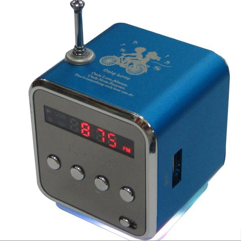 Digital FM Radio Micro SD/TF Card Digital linternet radio portable fm Radio Mini multi-function Aluminum Speaker radio RADV26
Digital FM Radio Micro SD/TF Card Digital linternet radio portable fm Radio Mini multi-function Aluminum Speaker radio RADV26