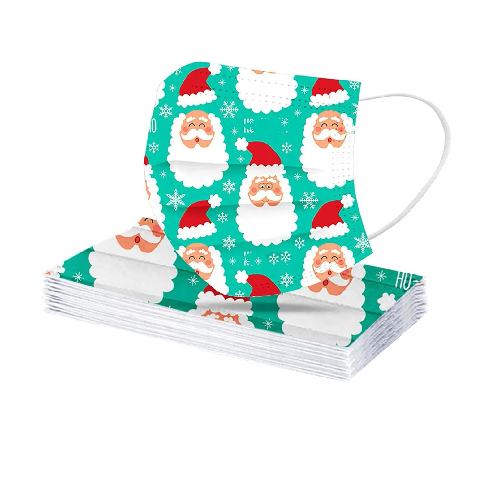 3-Layer Disposable Mask Adults Cute Printed Christmas Face Mask Non-woven Fabric Face-Mask Adults Mascarrillas Desechables 10PC
3-Layer Disposable Mask Adults Cute Printed Christmas Face Mask Non-woven Fabric Face-Mask Adults Mascarrillas Desechables 10PC