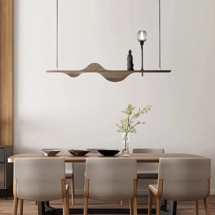 Modern Simple Art Solid Wood Pendant Lights Chinese Zen Buddha Art Lighting Creative Restaurant Tea Room Office Hanglamp
Modern Simple Art Solid Wood Pendant Lights Chinese Zen Buddha Art Lighting Creative Restaurant Tea Room Office Hanglamp