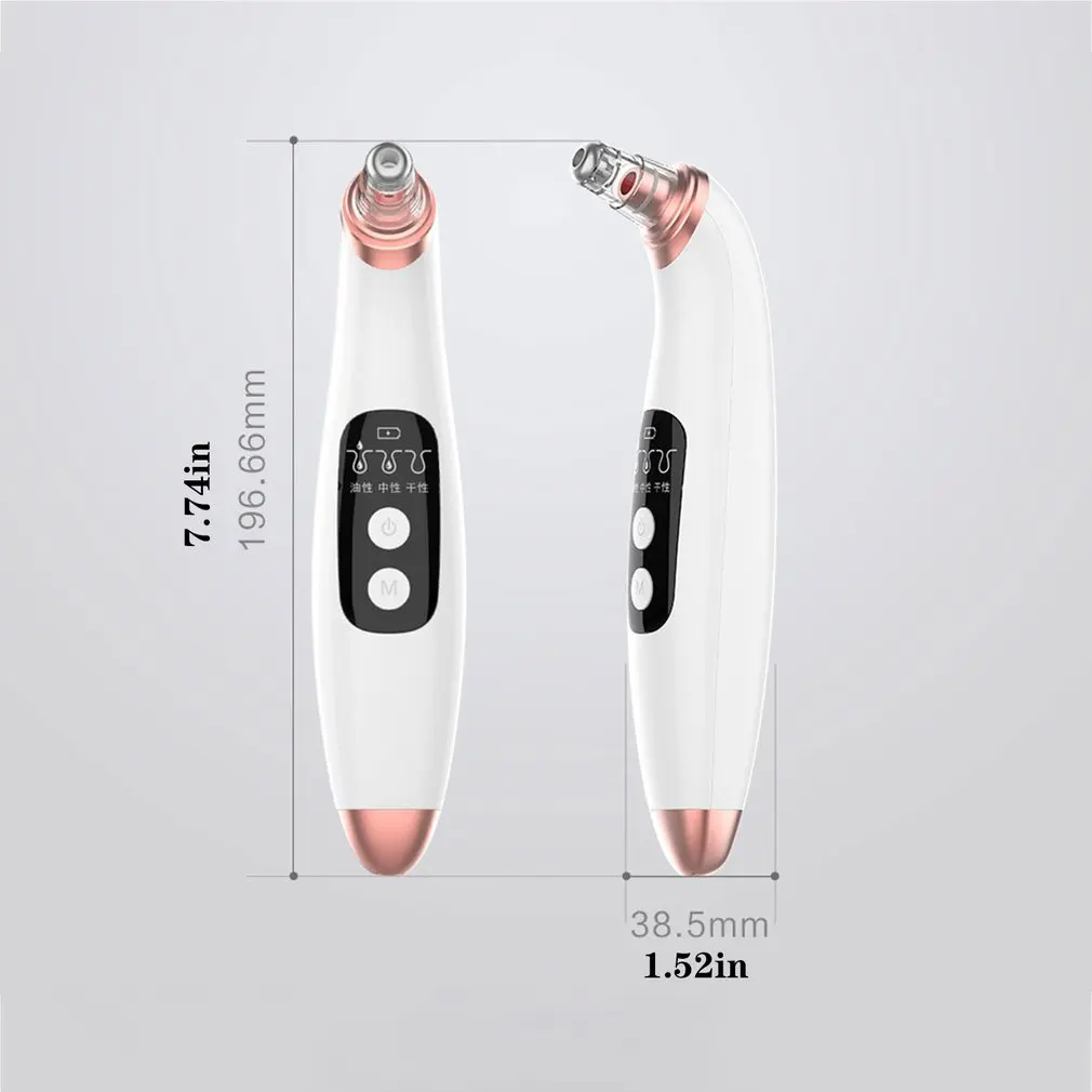 Electric Blackhead Instrument Beauty Instrument Blackhead Cleaning Instrument Pore Cleaning Blackhead Remover
Electric Blackhead Instrument Beauty Instrument Blackhead Cleaning Instrument Pore Cleaning Blackhead Remover