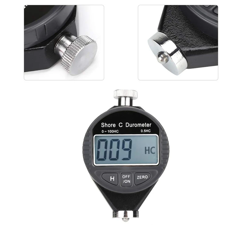 HC Digital Hardness Durometer Tester Digital Shore Durometer Sclerometer Sponge Hardness Tester Meter Paragraph
HC Digital Hardness Durometer Tester Digital Shore Durometer Sclerometer Sponge Hardness Tester Meter Paragraph