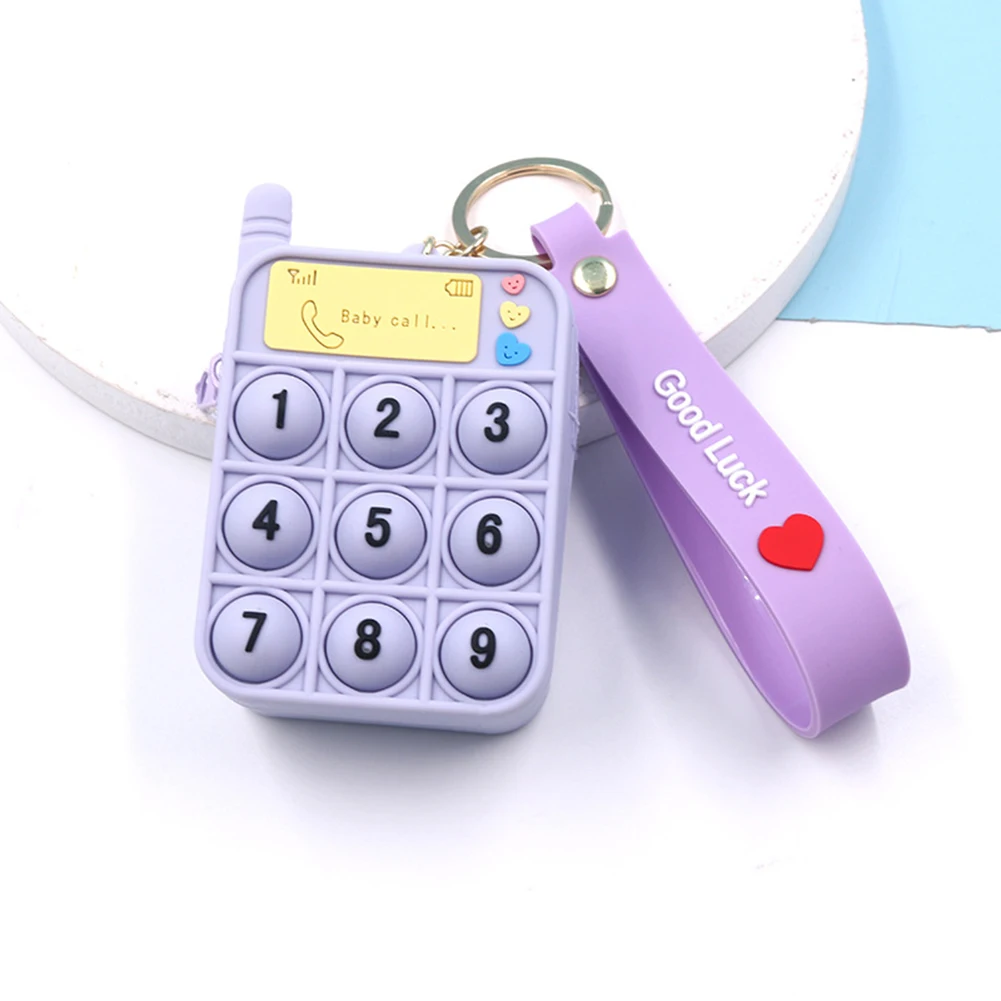 Creative Push Bubble Bag with Key Chain Silicone Fidget Autism Toys for Stress Relief Special Needs Concentration Toys
Creative Push Bubble Bag with Key Chain Silicone Fidget Autism Toys for Stress Relief Special Needs Concentration Toys