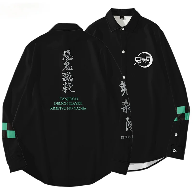 Demon Slayer Kimetsu no Yaiba Shirt Coat Jacket Men Kamado Tanjirou Top Shirt Girls Summer T-shirt Women 3D Print Shirt Clothing
Demon Slayer Kimetsu no Yaiba Shirt Coat Jacket Men Kamado Tanjirou Top Shirt Girls Summer T-shirt Women 3D Print Shirt Clothing