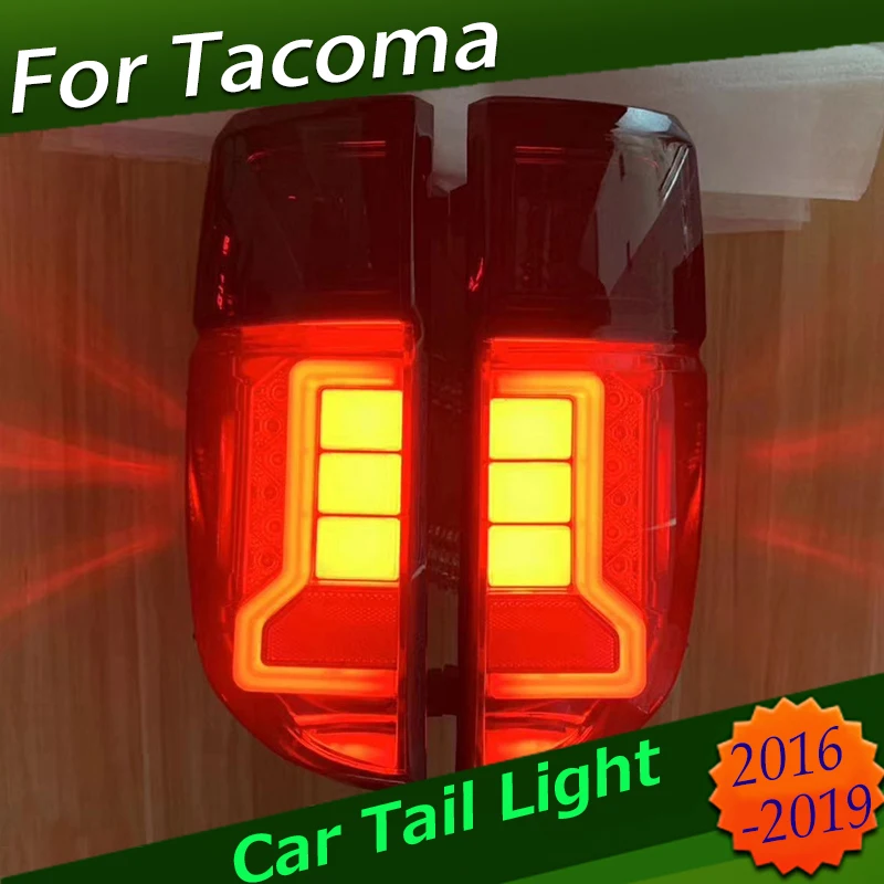 Car Styling Tail Lights For Toyota Tacoma 2015-2019 Tacoma LED Tail Lamp DRL Brake Dynamic Signal Reverse auto Accessories
Car Styling Tail Lights For Toyota Tacoma 2015-2019 Tacoma LED Tail Lamp DRL Brake Dynamic Signal Reverse auto Accessories