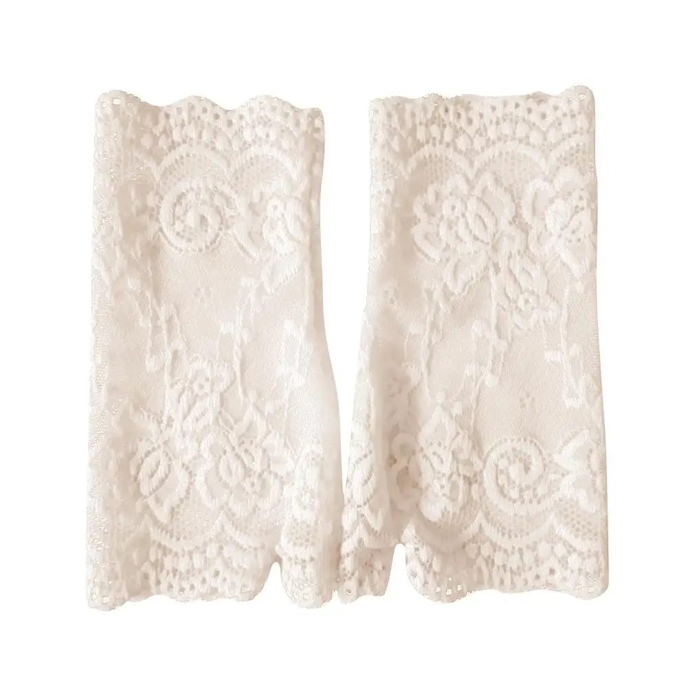 Gloves Women Sexy Fingerless Lace Driving Sunscreen UV Protection Wedding Party Gloves
Gloves Women Sexy Fingerless Lace Driving Sunscreen UV Protection Wedding Party Gloves