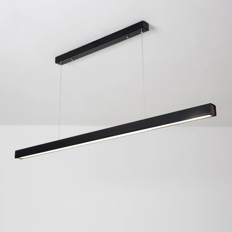 Modern Black LED Pendant Light Dining Room Chandeliers Hanging Lights for Living Restaurant Long Minimalist Fixture Lamps
Modern Black LED Pendant Light Dining Room Chandeliers Hanging Lights for Living Restaurant Long Minimalist Fixture Lamps