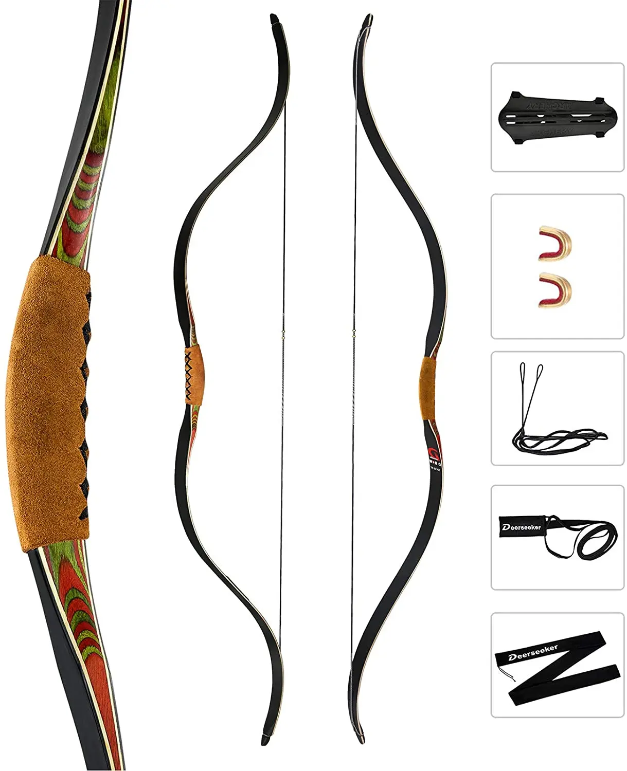 Handmade Traditional Horse Bow Longbow One Piece 120cm/47IN Archery Hunting Targeting 20-60lb Laminated
Handmade Traditional Horse Bow Longbow One Piece 120cm/47IN Archery Hunting Targeting 20-60lb Laminated