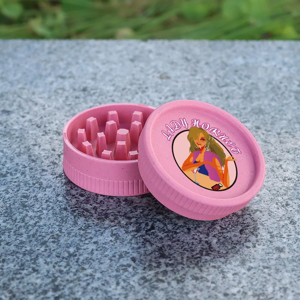 LADY HORNET 63MM Degrading Material 2-Layer Plastic Herbal Grinder Tobacco Spice Grinder Hand Grinder Accessories
LADY HORNET 63MM Degrading Material 2-Layer Plastic Herbal Grinder Tobacco Spice Grinder Hand Grinder Accessories