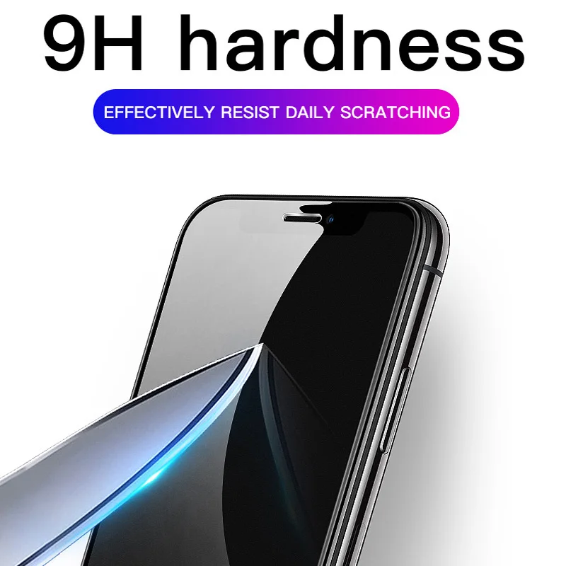 Защитное стекло закаленное для iPhone 13/11/12 Pro/X/XS Max/XR | Мобильные телефоны и