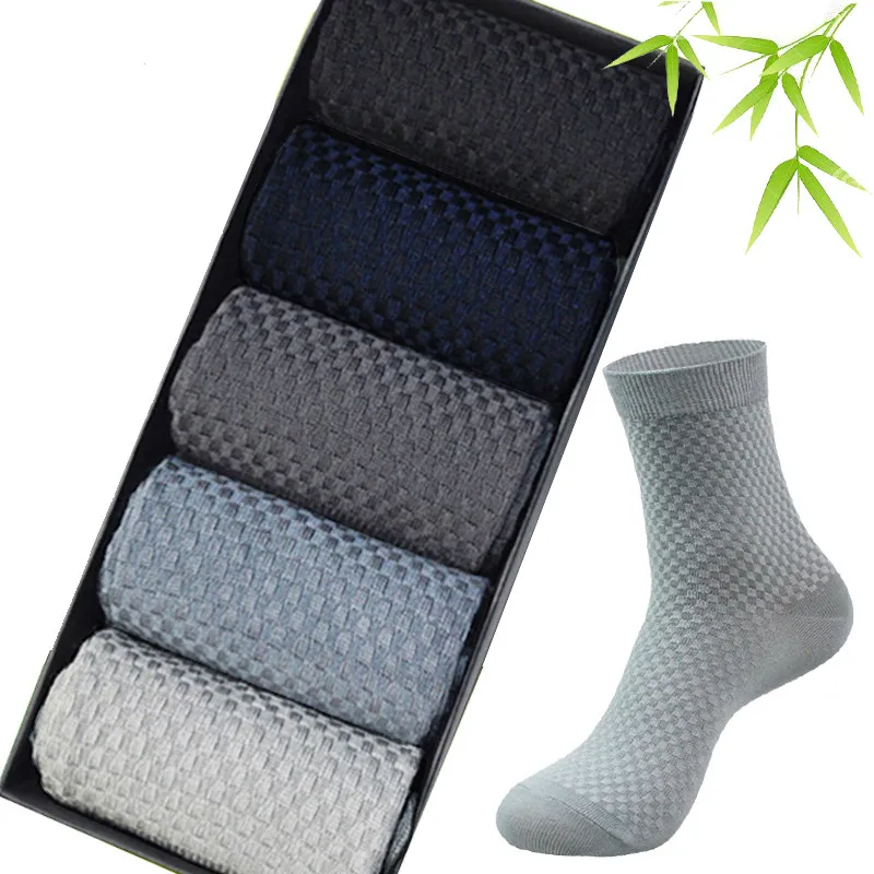 New Bamboo Fiber Men Socks Classic Deodorant Business Brand Crew Socks Men High Quality Casual Compression Socks 5pairs / lot
New Bamboo Fiber Men Socks Classic Deodorant Business Brand Crew Socks Men High Quality Casual Compression Socks 5pairs / lot