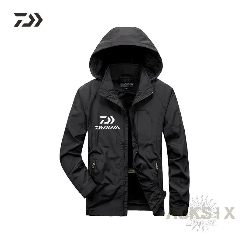 2021 Spring Autumn New Daiwa Fishing Clothing Hooded Outdoor Sports Casual Solid Full Sleeve Breathable Zipper Fishing Jacket
2021 Spring Autumn New Daiwa Fishing Clothing Hooded Outdoor Sports Casual Solid Full Sleeve Breathable Zipper Fishing Jacket