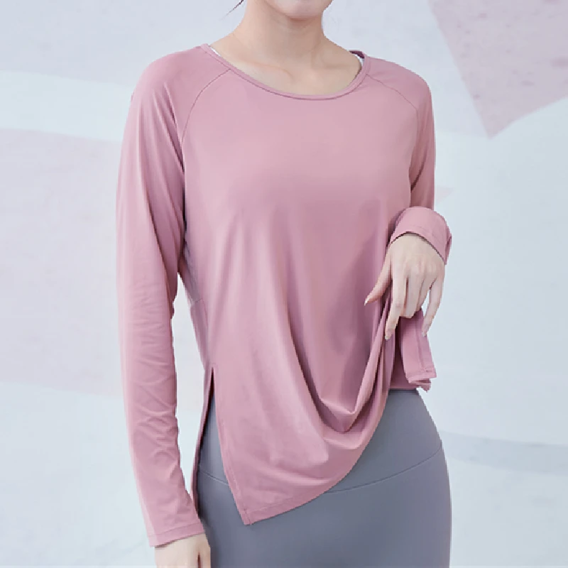 Women's Sports Tops Gym Fitness Long Sleeve Mesh Breathable Loose Outdoors TopPush Up Yoga Shirts Femme Running Workout Tees
Women's Sports Tops Gym Fitness Long Sleeve Mesh Breathable Loose Outdoors TopPush Up Yoga Shirts Femme Running Workout Tees