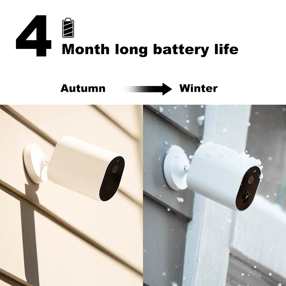 mi IP Camera Wireless Mijia Imilab EC2 AI Bettery Smart Outdoor Security CCTV Gateway Infrared Night Vision IP66 Waterproof
mi IP Camera Wireless Mijia Imilab EC2 AI Bettery Smart Outdoor Security CCTV Gateway Infrared Night Vision IP66 Waterproof