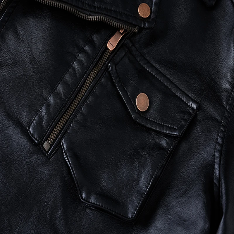 Newest Punk 2021 Rock Jacket Men Zipper Retro Motorcycle Leather Jackets Coats High Quality Fleece Faux Leather Jacket Men
Newest Punk 2021 Rock Jacket Men Zipper Retro Motorcycle Leather Jackets Coats High Quality Fleece Faux Leather Jacket Men