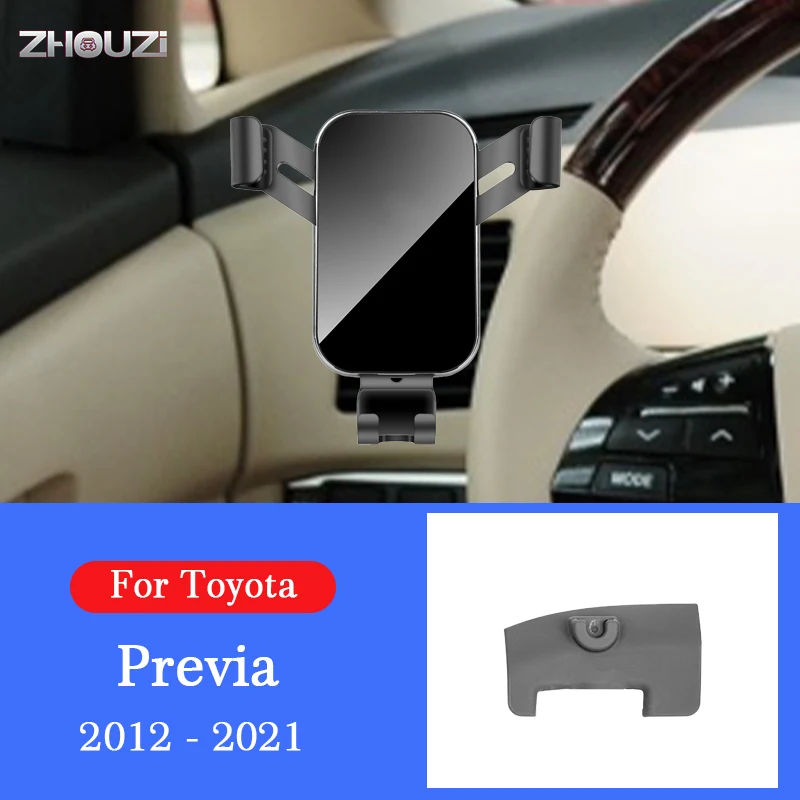 Car Mobile Phone Holder For Toyota Previa 2012-2021 Air Vent Mounts Stand GPS Gravity Navigation Bracket Car Accessories
Car Mobile Phone Holder For Toyota Previa 2012-2021 Air Vent Mounts Stand GPS Gravity Navigation Bracket Car Accessories