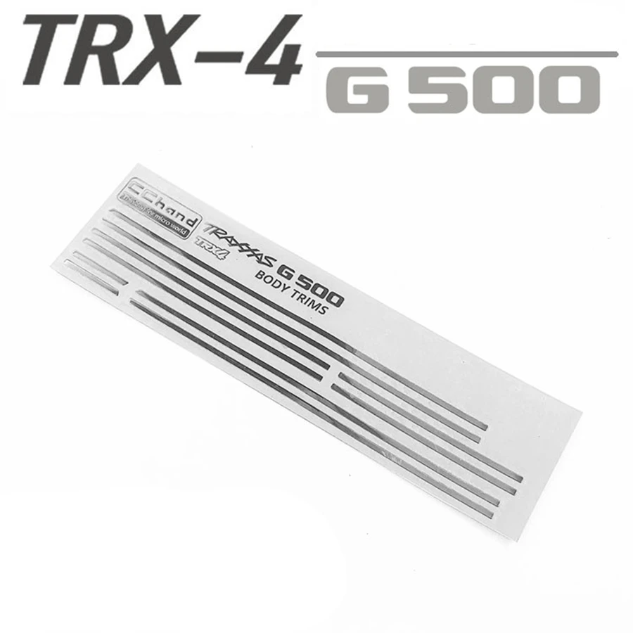 Rc игрушки модель автомобиля молдинги на кузов наклейки подходят для TRAXXAS TRX-4 BENZ G500 декоративные аксессуары
Rc игрушки модель автомобиля молдинги на кузов наклейки подходят для TRAXXAS TRX-4 BENZ G500 декоративные аксессуары