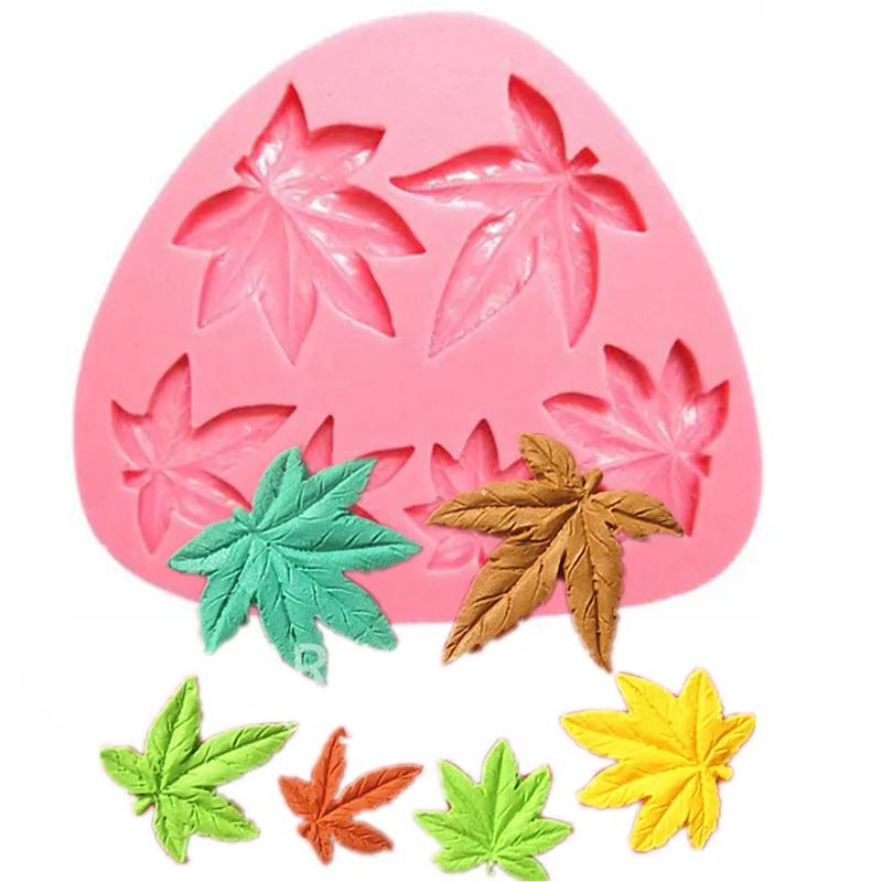 6 Holes Maple Leaves Silicone Fondant Cake Mold Chocolate Candy Baking Molds DIY Cake Decoration Tools Resin Crafts
6 Holes Maple Leaves Silicone Fondant Cake Mold Chocolate Candy Baking Molds DIY Cake Decoration Tools Resin Crafts