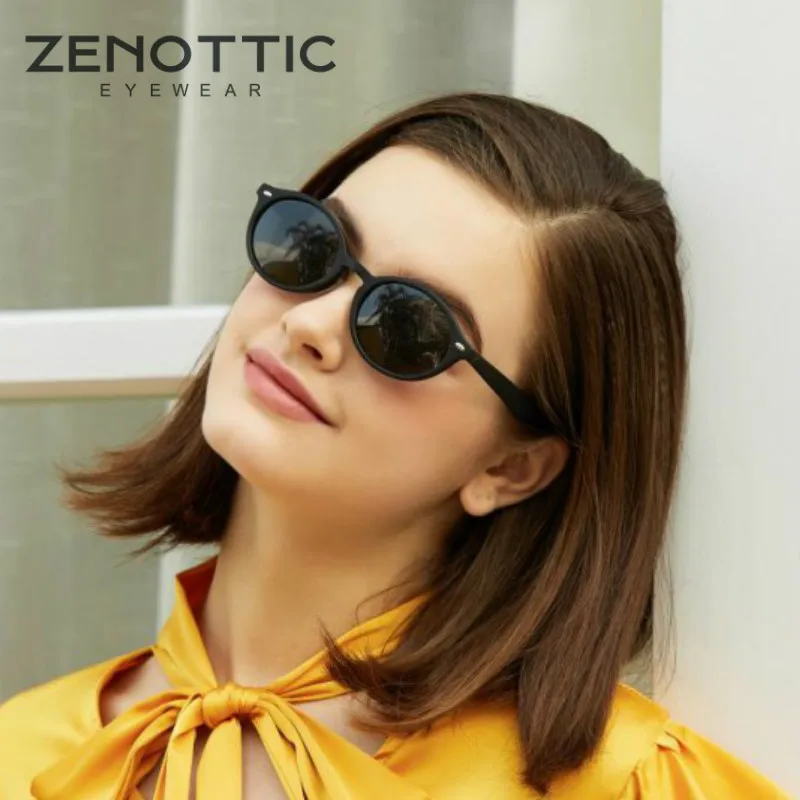 Солнцезащитные очки ZENOTTIC мужские/женские винтажные поляризационные с защитой