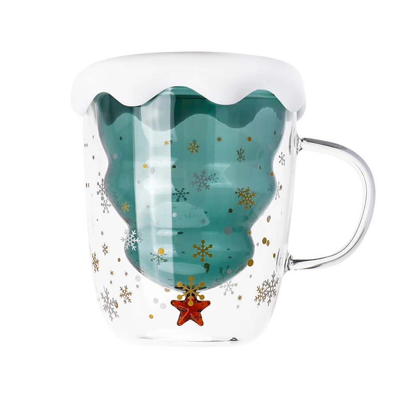 Creative 3D Transparent Double Anti-Scalding Glass Christmas Tree Star Cup Coffee Cup Milk Juice Cup Children's Christmas Gift
Creative 3D Transparent Double Anti-Scalding Glass Christmas Tree Star Cup Coffee Cup Milk Juice Cup Children's Christmas Gift