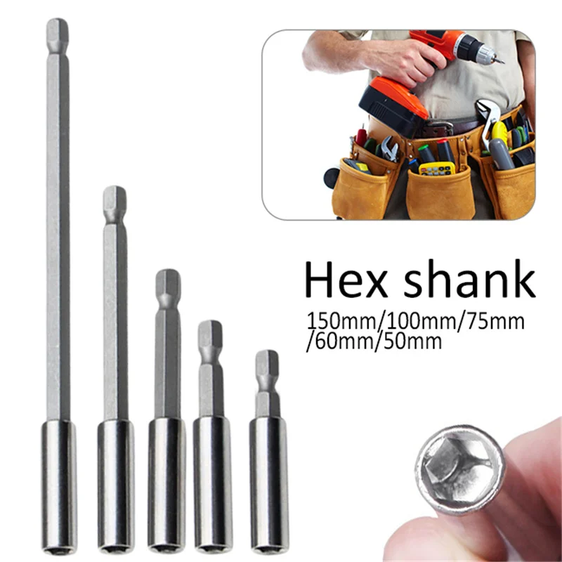 1PC 1/4'' Hex Quick Release Magnetic Screwdriver Bit Holder Extension Bar Quick Change 1/4" Hex Shank Hand Tool
1PC 1/4'' Hex Quick Release Magnetic Screwdriver Bit Holder Extension Bar Quick Change 1/4" Hex Shank Hand Tool
