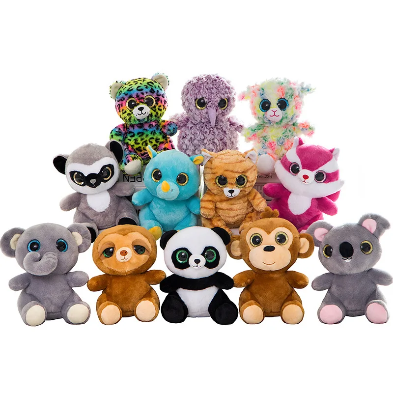 New Style 20cm Big Eyes Forest Animal Panda Lamb Koala Elephant Leopard Kitten Plush Simulation Stuffed Doll GiftsFor Children
New Style 20cm Big Eyes Forest Animal Panda Lamb Koala Elephant Leopard Kitten Plush Simulation Stuffed Doll GiftsFor Children