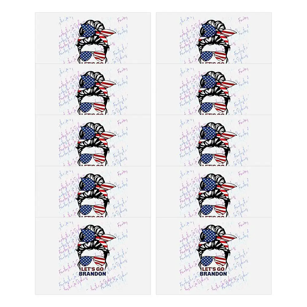 10 Pcs Lets Go Brandon Sticker Waterproof Lets Go Brandon Bumper Stickers Decal Funny Car Bumper Sticker American Flag Sticke
10 Pcs Lets Go Brandon Sticker Waterproof Lets Go Brandon Bumper Stickers Decal Funny Car Bumper Sticker American Flag Sticke