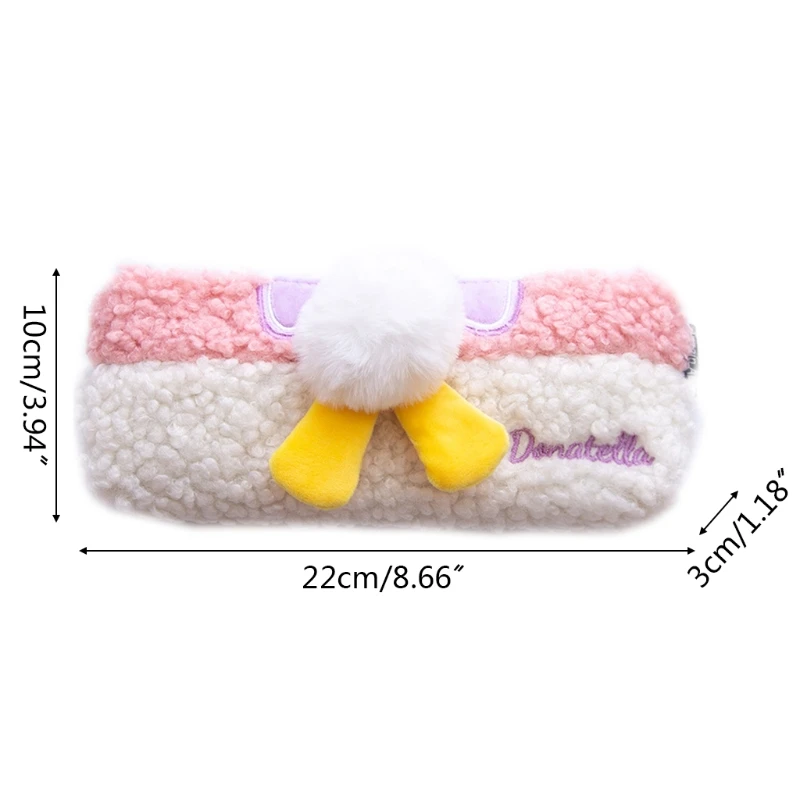 Cute Soft Plush Fluffy Pencil Case Student Zipper Pen Pouch Stationery Organizer Bag
Cute Soft Plush Fluffy Pencil Case Student Zipper Pen Pouch Stationery Organizer Bag