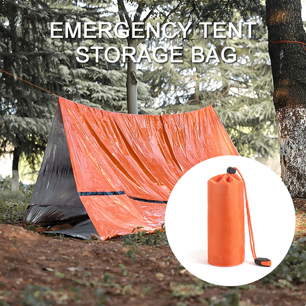 240*150Portable Ultralight PE Thermal Shelter Tube Outdoor Rescue Waterproof Emergency Survival Tent Outdoor Simple Thermal Tent
240*150Portable Ultralight PE Thermal Shelter Tube Outdoor Rescue Waterproof Emergency Survival Tent Outdoor Simple Thermal Tent