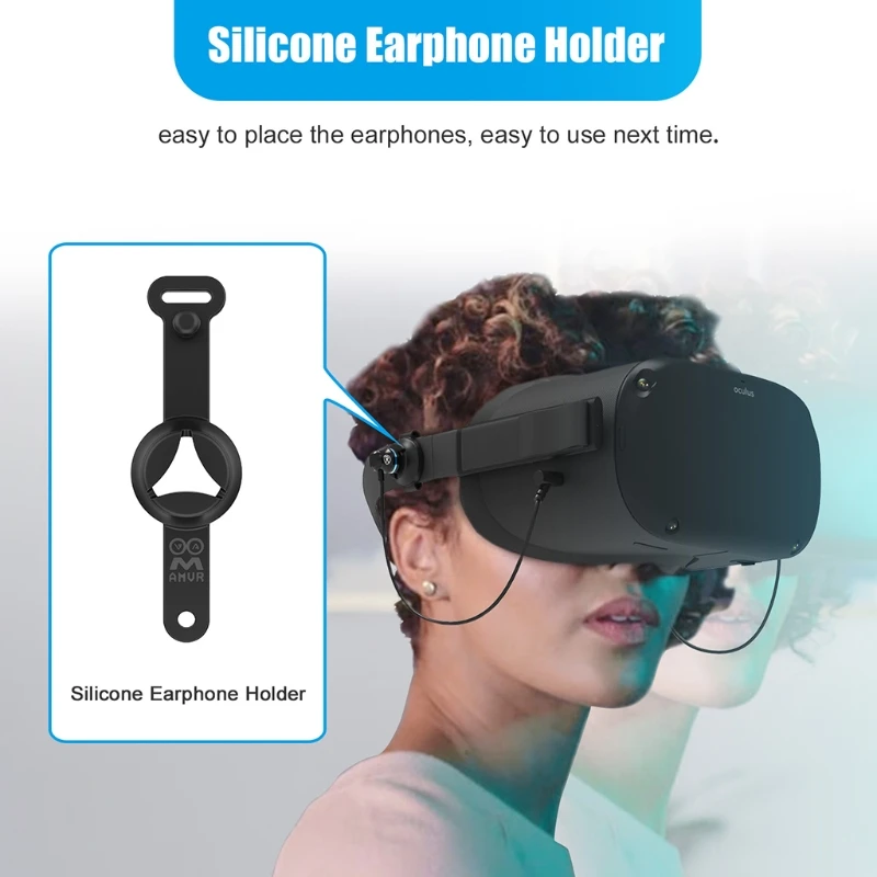 VR Game In-ear Earbuds Wired Earphones for oculus-Quest VR Headset Accessories 203A
VR Game In-ear Earbuds Wired Earphones for oculus-Quest VR Headset Accessories 203A