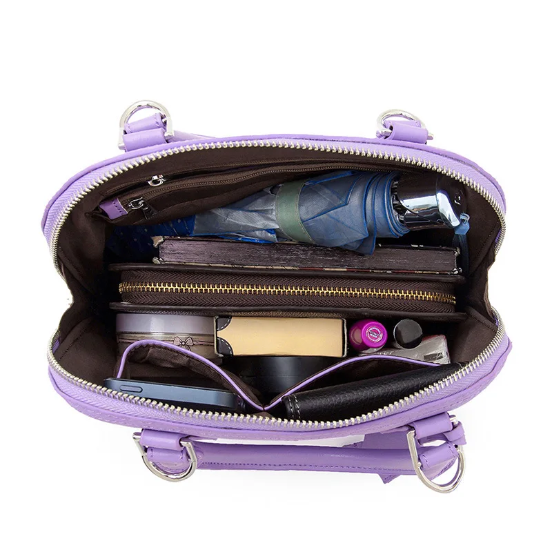 Ladies luxury brand new leather cowhide handbags high-quality shell bags shoulder portable messenger portable small bag popular
Ladies luxury brand new leather cowhide handbags high-quality shell bags shoulder portable messenger portable small bag popular