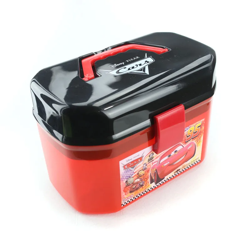 Disney Pixar Cars Lightning Mcqueen Children's Toy Storage Box Plastic Small Train Plane Cartoon Double-layer Sorting Box
Disney Pixar Cars Lightning Mcqueen Children's Toy Storage Box Plastic Small Train Plane Cartoon Double-layer Sorting Box