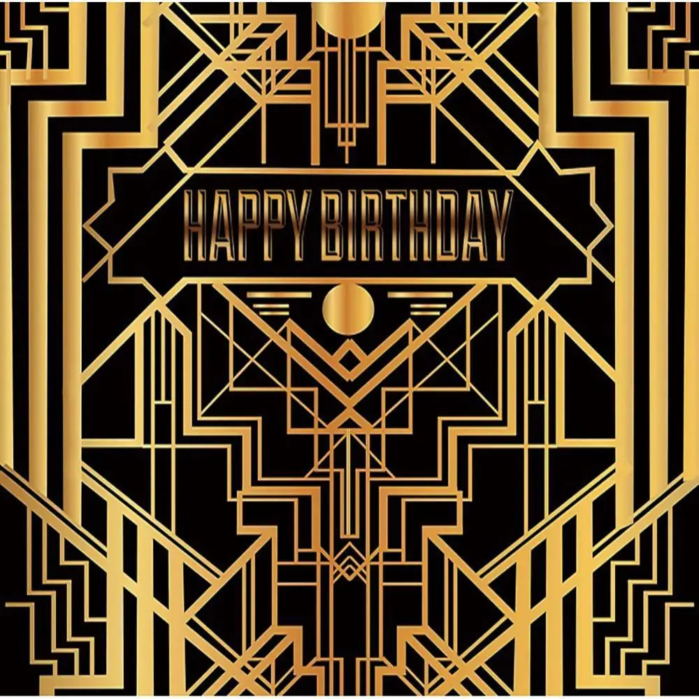 The Great Gatsby Photography Backdrops Gatsby Happy Birthday Party Banner Decoration photo background Studio Shoots
The Great Gatsby Photography Backdrops Gatsby Happy Birthday Party Banner Decoration photo background Studio Shoots