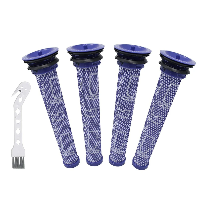 4Pcs Pre Filter - Pre-Filters Compatible with Dyson Vacuum Filter V6, V7, V8, DC58, DC59 - Compare to Part 965661-01
4Pcs Pre Filter - Pre-Filters Compatible with Dyson Vacuum Filter V6, V7, V8, DC58, DC59 - Compare to Part 965661-01