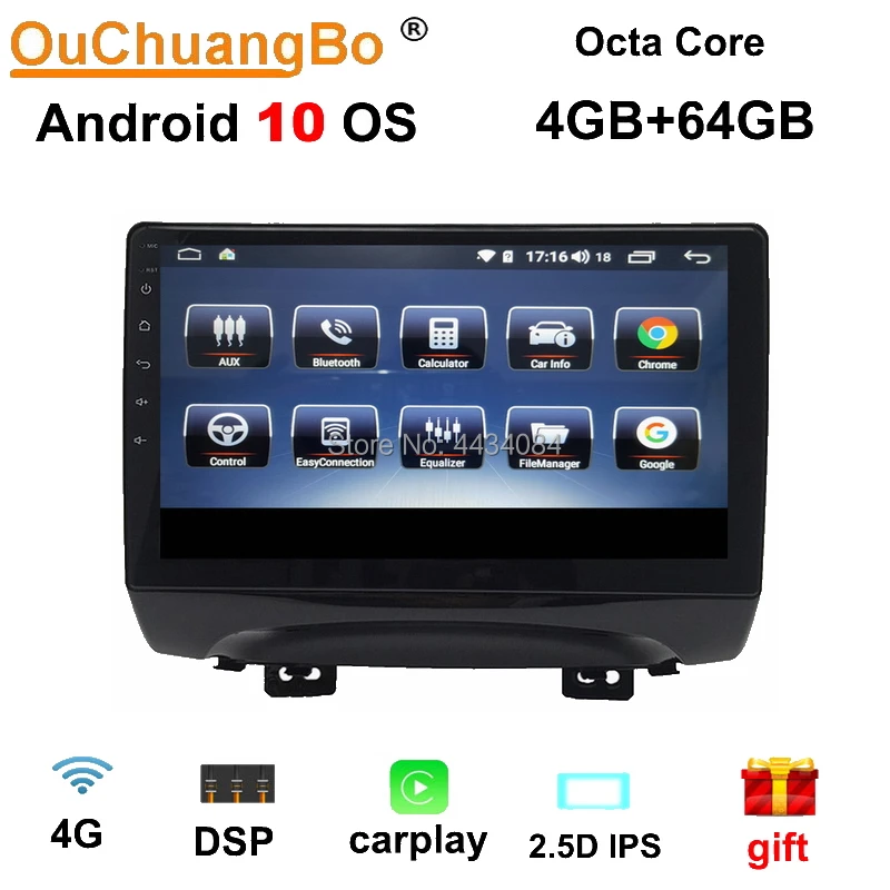 Ouchuangbo car audio radio gps multi for JAC Refine S3 2017 2018 support 4GB+64GB with 2.5D IPS split screen android 10.0 OS
Ouchuangbo car audio radio gps multi for JAC Refine S3 2017 2018 support 4GB+64GB with 2.5D IPS split screen android 10.0 OS