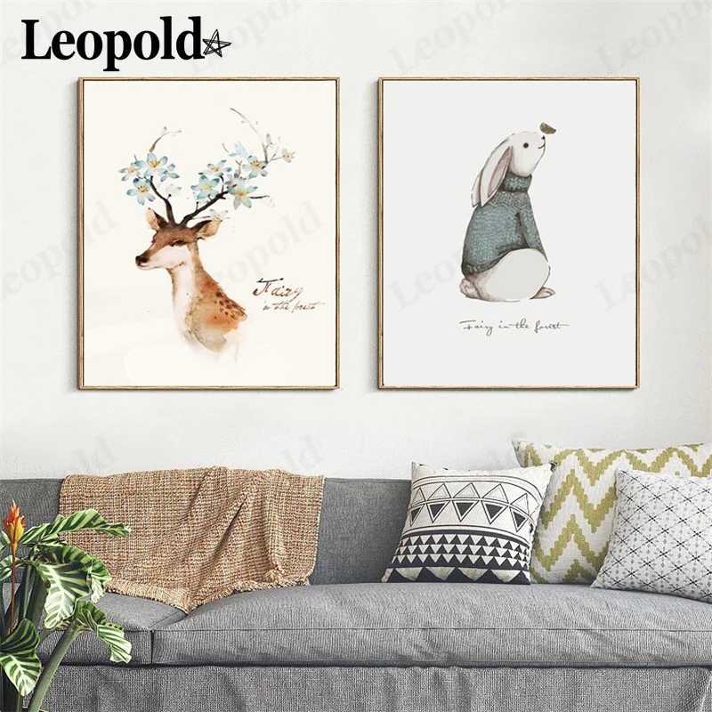Modern Minimalist Animal Rabbit Canvas Painting Elk Feather Cactus Letter Poster Nordic Home Room Decoration Accessories
Modern Minimalist Animal Rabbit Canvas Painting Elk Feather Cactus Letter Poster Nordic Home Room Decoration Accessories