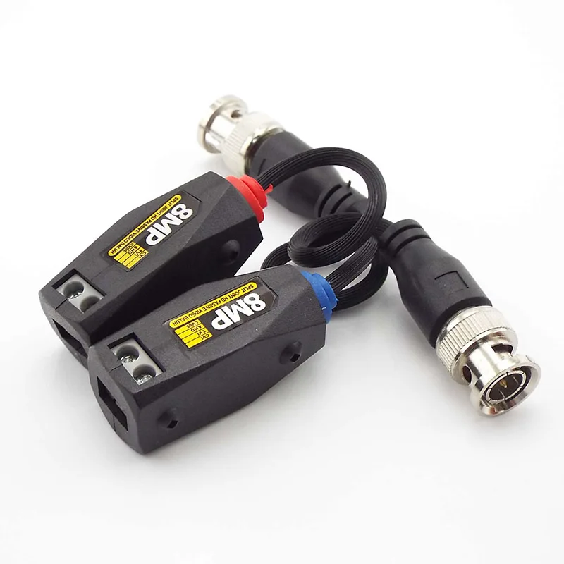 8MP AHD/CVI/TVI Twisted BNC CCTV Video Balun пассивные трансиверы BNC UTP Video Balun для камер
8MP AHD/CVI/TVI Twisted BNC CCTV Video Balun пассивные трансиверы BNC UTP Video Balun для камер