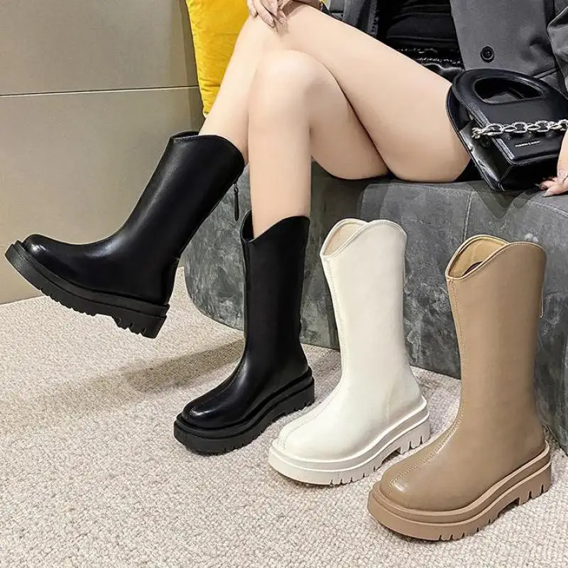 2022 Top Quality Boots Women Thick Fur Winter Shoes Round Toe Zip Fashion Cool Long Chelsea Ytmtloy Mid Calf Botines De Mujer
2022 Top Quality Boots Women Thick Fur Winter Shoes Round Toe Zip Fashion Cool Long Chelsea Ytmtloy Mid Calf Botines De Mujer