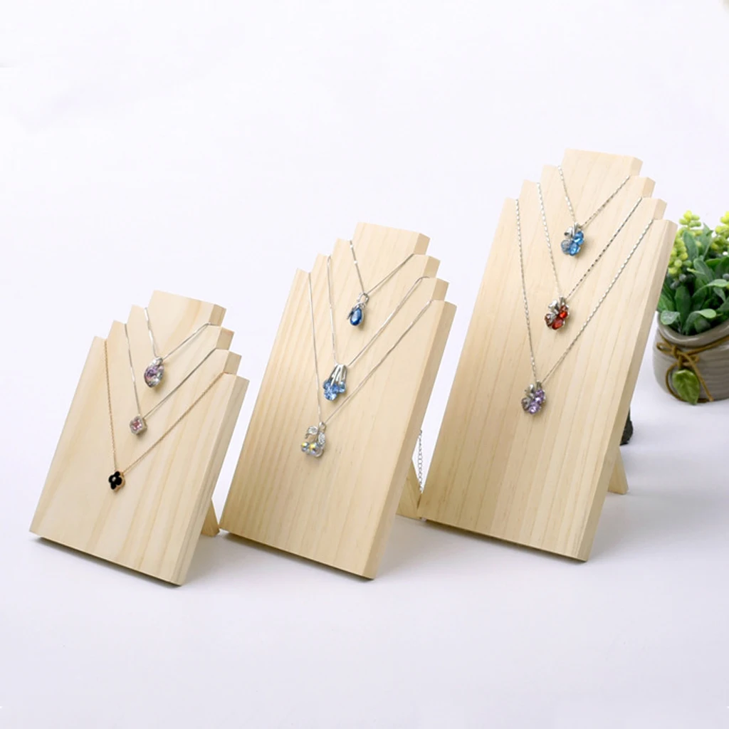 Solid Wood Necklace Display Stand Jewelry Shelf Rack Shoot Props Natural unfinished unpainted solid wood jewelry display stand
Solid Wood Necklace Display Stand Jewelry Shelf Rack Shoot Props Natural unfinished unpainted solid wood jewelry display stand