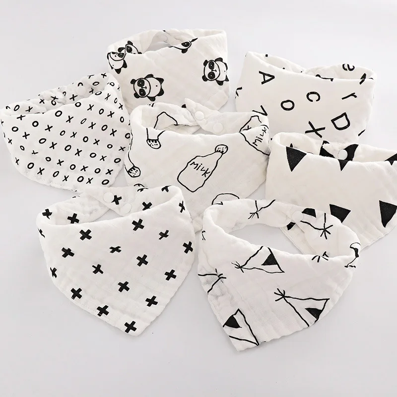 Baby Bibs Gauze Muslin Baby Kids Bandana Feeding Burp Cloth Soft Newborn Infant Triangle Saliva Towel Baby Girl Boy Accessories
Baby Bibs Gauze Muslin Baby Kids Bandana Feeding Burp Cloth Soft Newborn Infant Triangle Saliva Towel Baby Girl Boy Accessories