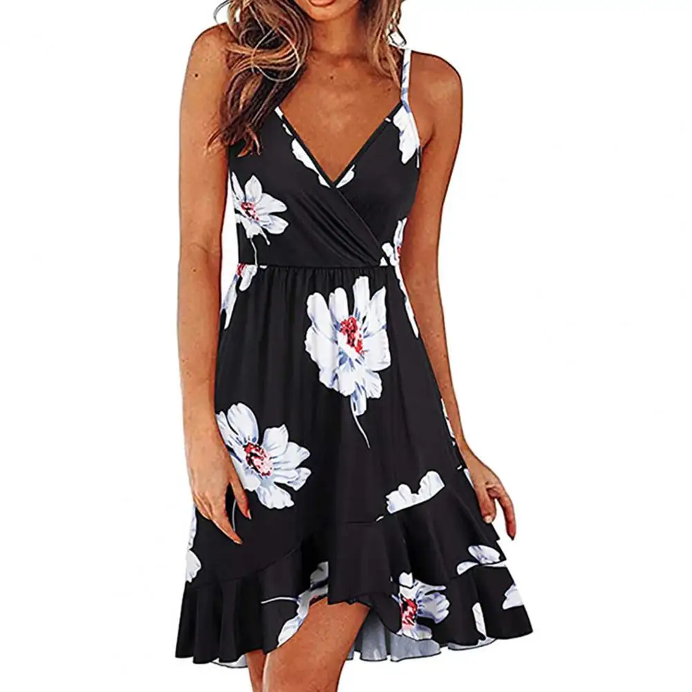 dresses for women 2021 V Neck Ruffle 4 Colors Ladies Floral Printing A-line Dress for Dating Summer Women's Clothing Black xxl
dresses for women 2021 V Neck Ruffle 4 Colors Ladies Floral Printing A-line Dress for Dating Summer Women's Clothing Black xxl
