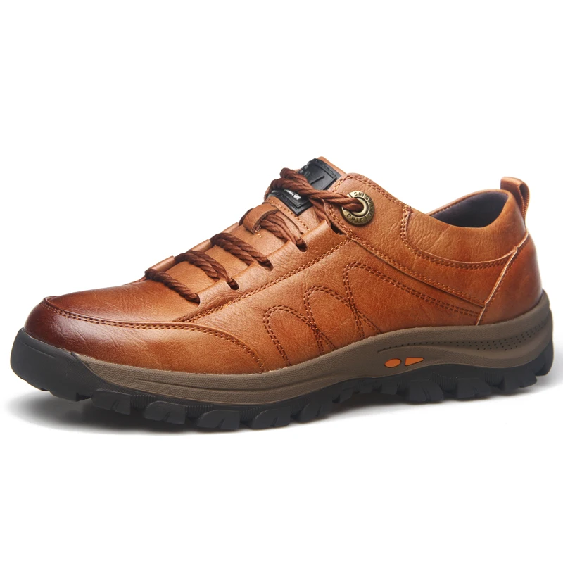 New Brand Men's Shoes Leather Shoes Spring Autumn Men Casual Shoes Fashion Loafers Comfortable Breathable Outdoor Sneakers 38-48
New Brand Men's Shoes Leather Shoes Spring Autumn Men Casual Shoes Fashion Loafers Comfortable Breathable Outdoor Sneakers 38-48
