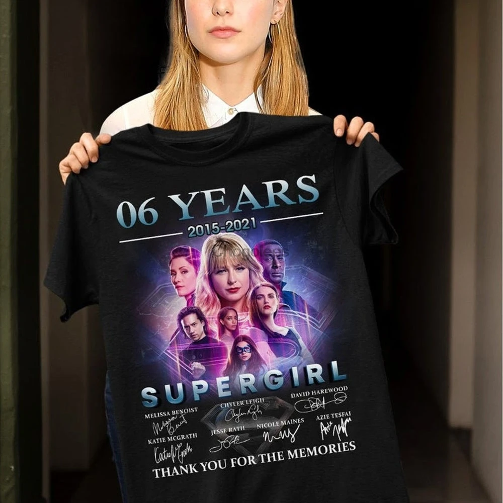 Футболка с надписью SuperGirl 2D футболка Band 3d унисекс подарок для фанатов Лидер