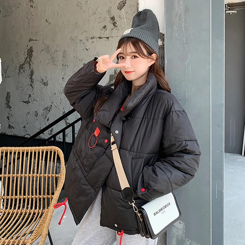 Korean Style Winter Nicesnowl Jacket Women Hooded Cotton Padded new Oversived Female new Winter Coat Outwear Fashion Warm Parka
Korean Style Winter Nicesnowl Jacket Women Hooded Cotton Padded new Oversived Female new Winter Coat Outwear Fashion Warm Parka