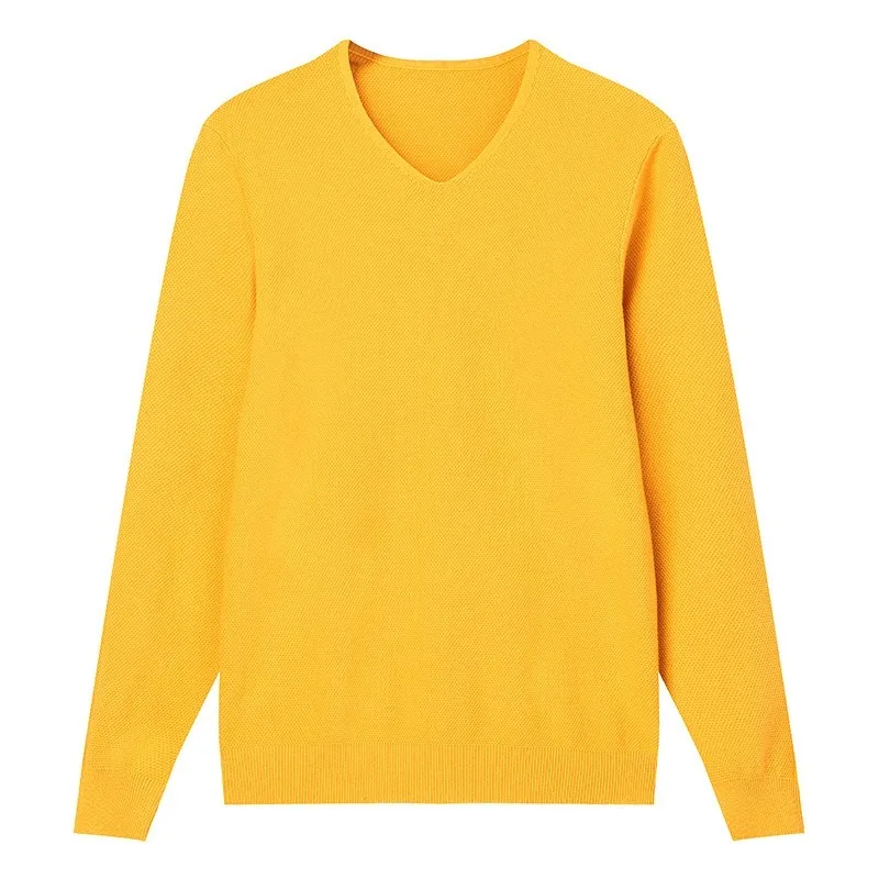 Men's 2020 Autumn and Winter New Multi-Color Bottoming Sweater Men's Basic Pullover V-neck Solid Color Men's Simplicity Sweater
Men's 2020 Autumn and Winter New Multi-Color Bottoming Sweater Men's Basic Pullover V-neck Solid Color Men's Simplicity Sweater
