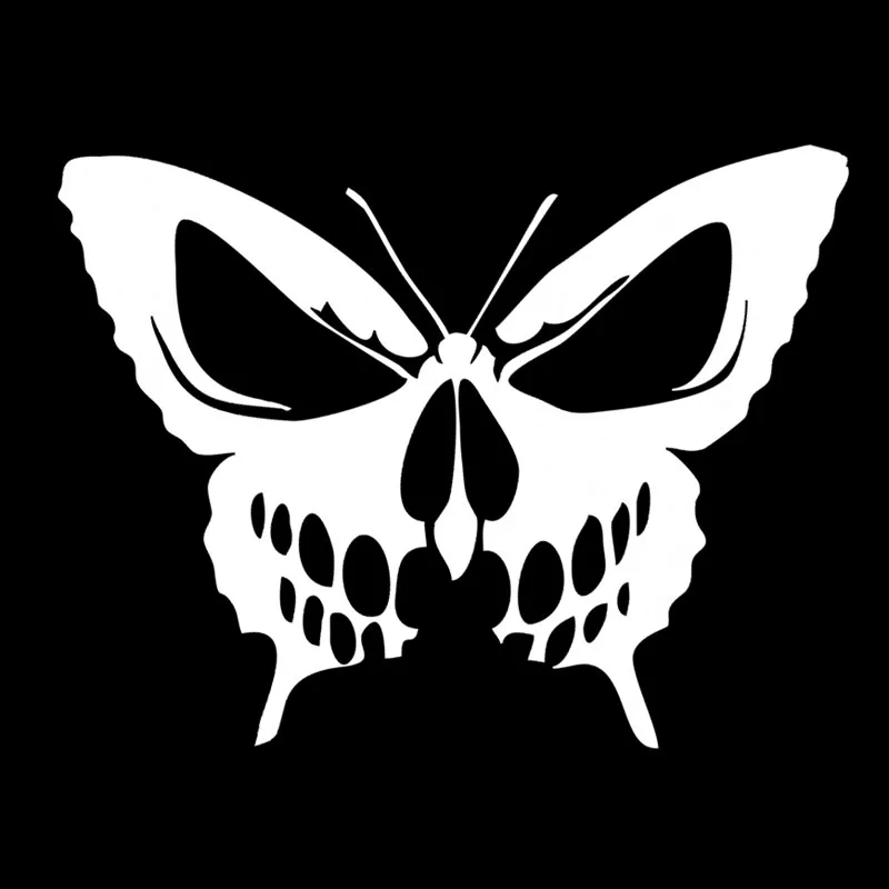 Butterfly Skull Vinyl Decal Car Sticker Die Cut Hearse Horror Rock Car Window Body Decorative Stickers Accessories Black/Silver
Butterfly Skull Vinyl Decal Car Sticker Die Cut Hearse Horror Rock Car Window Body Decorative Stickers Accessories Black/Silver